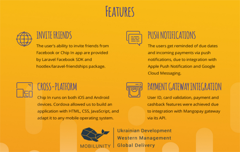 Chip In: Hybrid Mobile Development of Save Up Money App screenshot 4